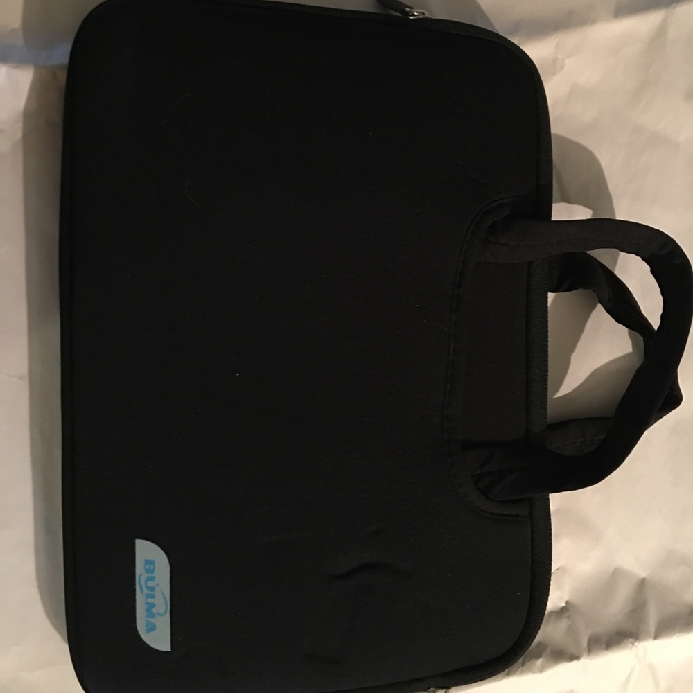 Black Laptop Sleeve with Handles